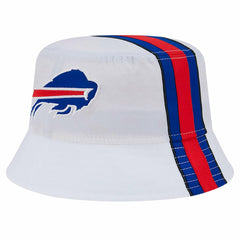 Buffalo Bills New Era Helmet Bucket Hat White - NFL