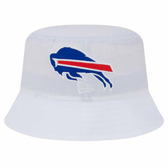Buffalo Bills New Era Helmet Bucket Hat White - NFL