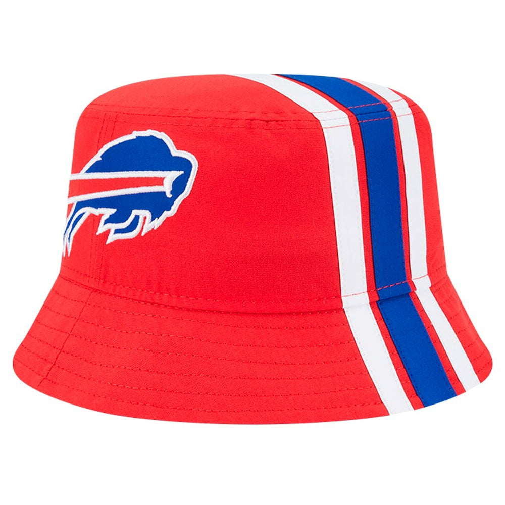 Buffalo Bills New Era Helmet Bucket Hat Red - NFL