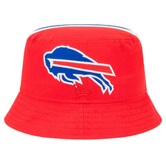 Buffalo Bills New Era Helmet Bucket Hat Red - NFL