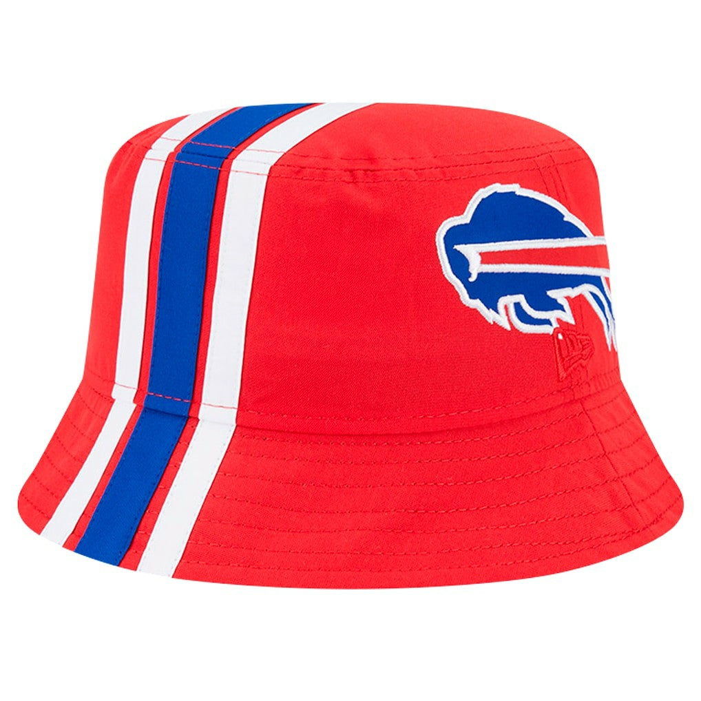 Buffalo Bills New Era Helmet Bucket Hat Red - NFL