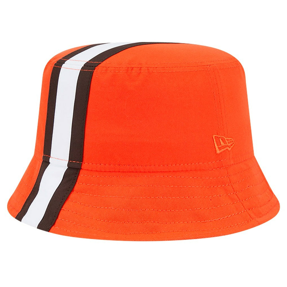 Cleveland Browns New Era Helmet Bucket Hat Orange - NFL