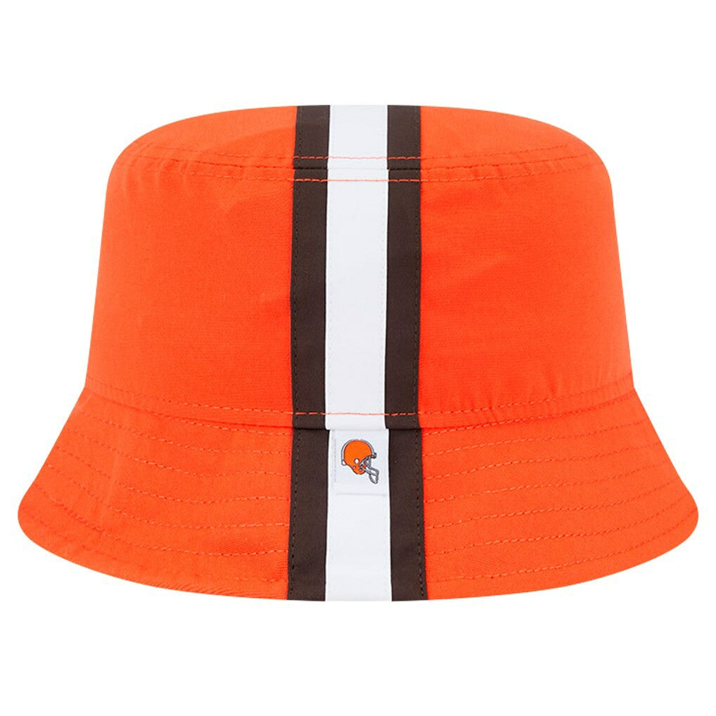 Cleveland Browns New Era Helmet Bucket Hat Orange - NFL
