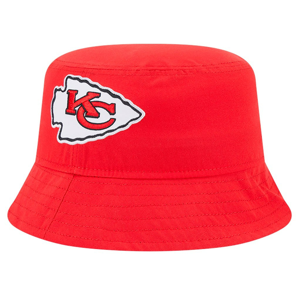 Kansas City Chiefs New Era Helmet Bucket Hat Red - NFL