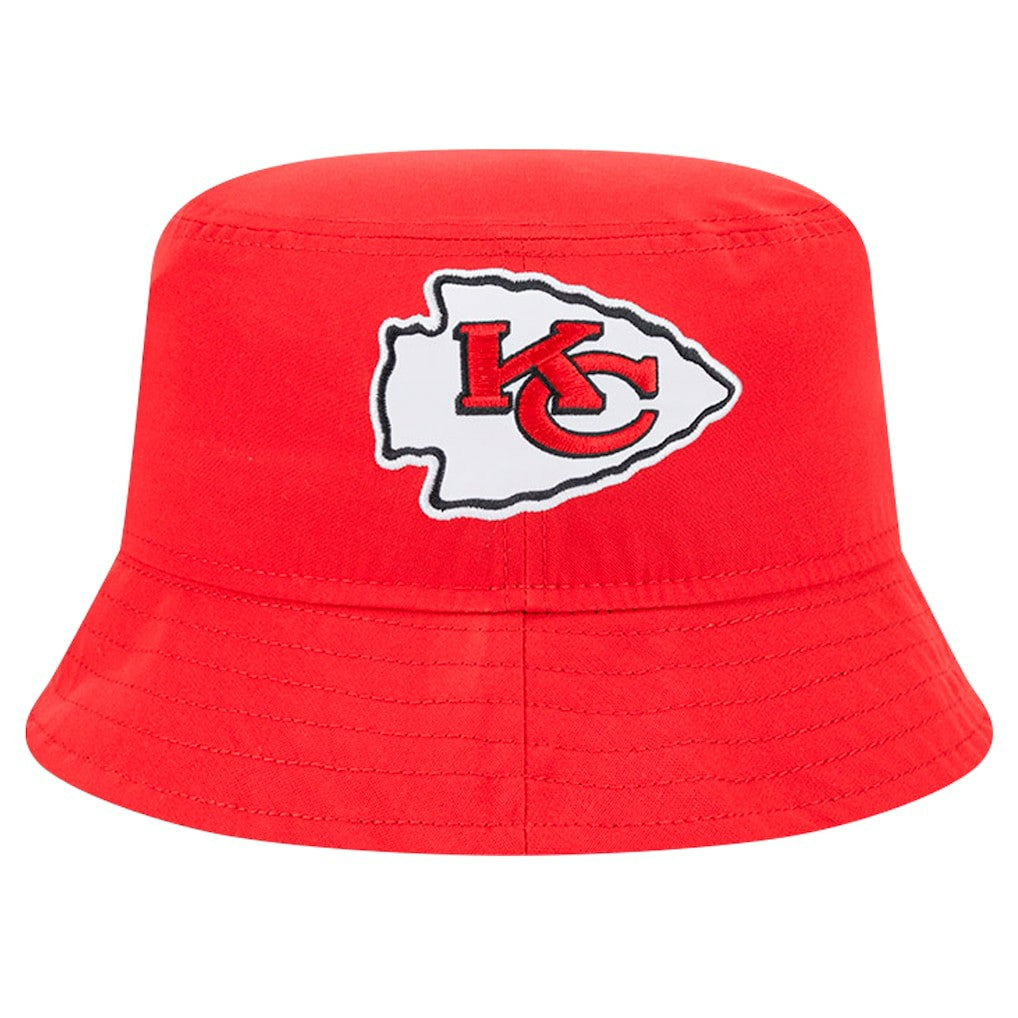 Kansas City Chiefs New Era Helmet Bucket Hat Red - NFL