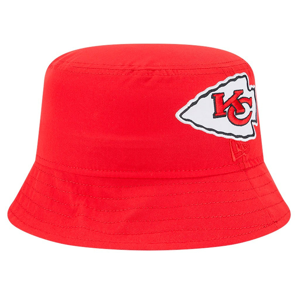 Kansas City Chiefs New Era Helmet Bucket Hat Red - NFL