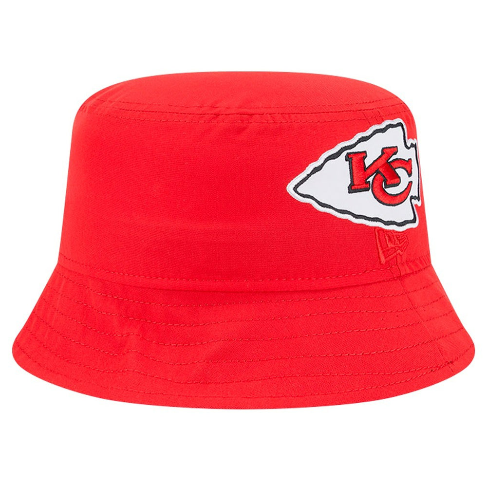 Kansas City Chiefs New Era Helmet Bucket Hat Red - NFL