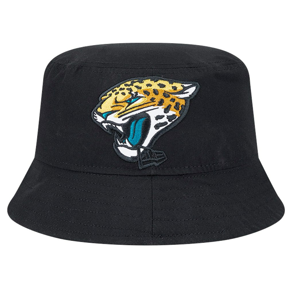 Jacksonville Jaguars New Era Helmet Bucket Hat Black - NFL