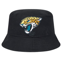 Jacksonville Jaguars New Era Helmet Bucket Hat Black - NFL