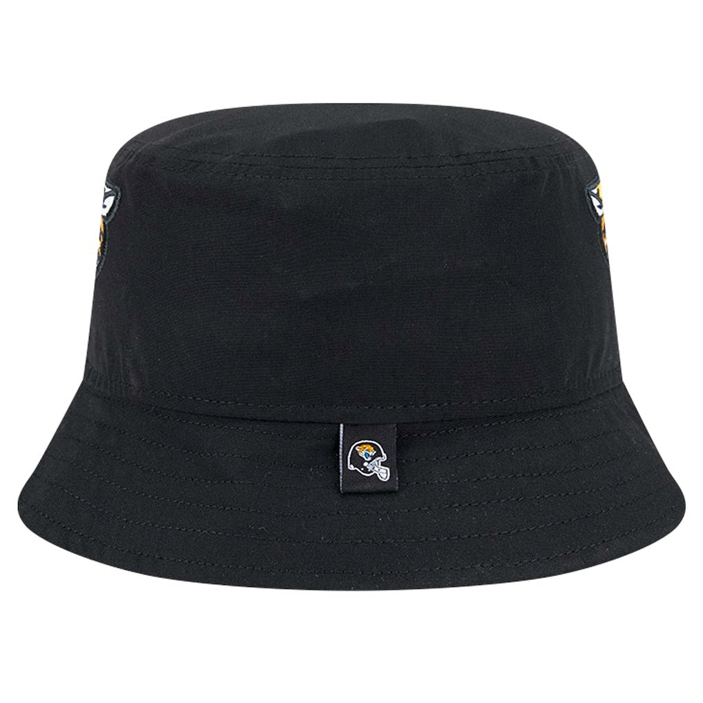 Jacksonville Jaguars New Era Helmet Bucket Hat Black - NFL
