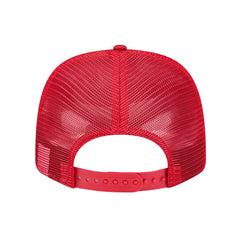 San Francisco 49ers New Era Adventure Camo Trucker 9SEVENTY Stretch-Snap Adjustable Hat Scarlet - NFL