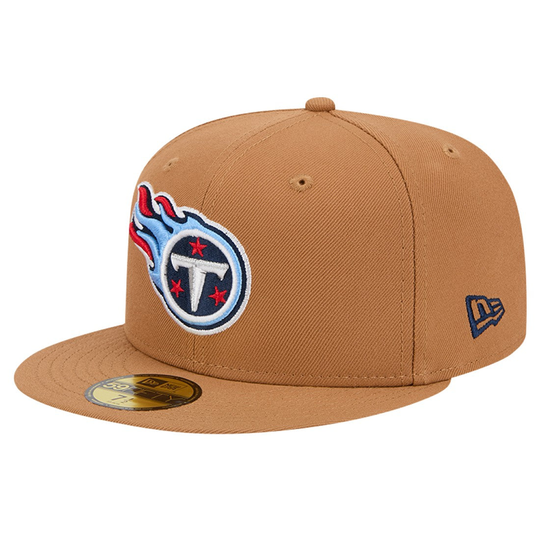Tennessee Titans New Era Color Pack 59FIFTY Fitted Hat with Side Patch Tan - NFL