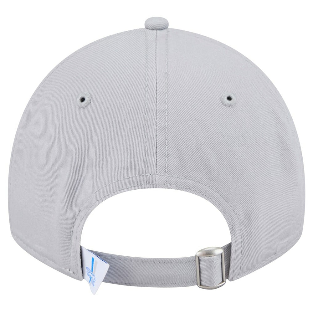 Detroit Lions New Era Women's Throwback Main Core Classic 2.0 9TWENTY Adjustable Hat Silver - NFL