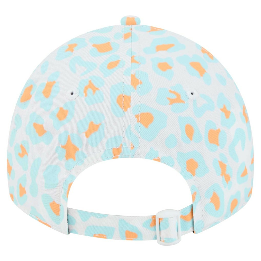 Miami Dolphins New Era Women's Active Leopard 9TWENTY Adjustable Hat White - NFL
