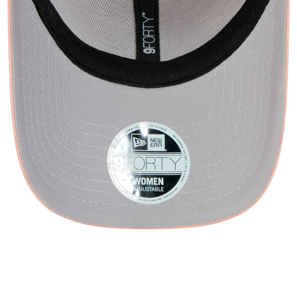 Miami Dolphins New Era Women's Cozy Sherpa 9FORTY Adjustable Hat Light Pink - NFL