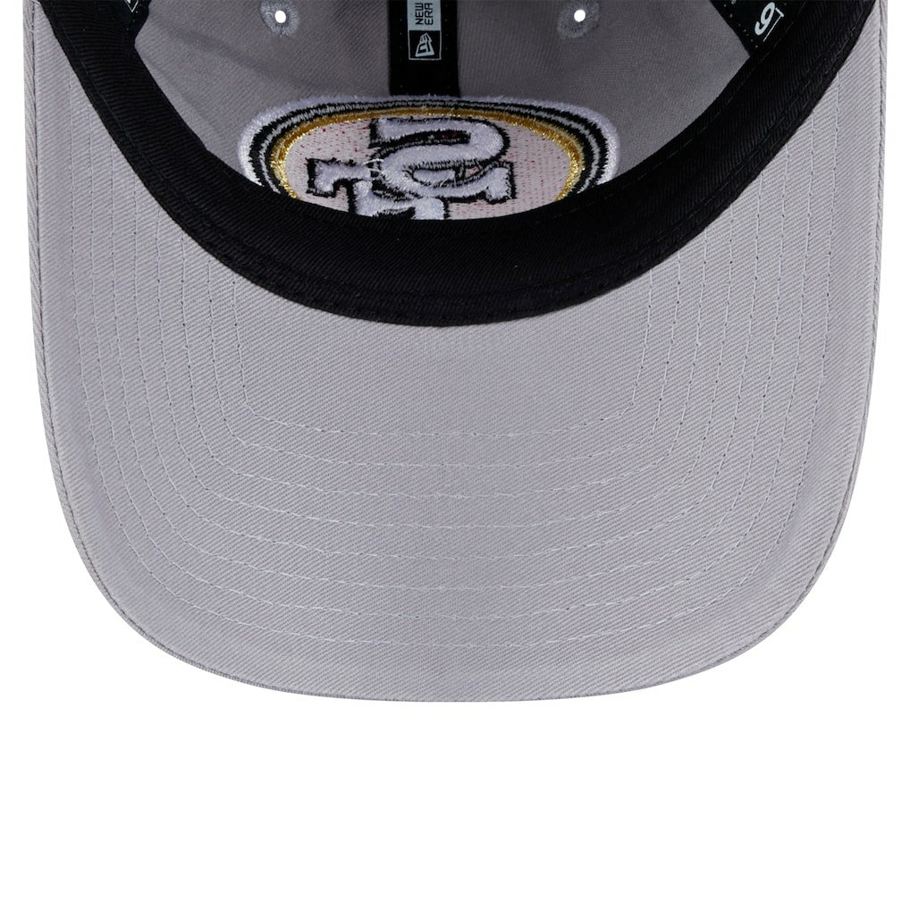 San Francisco 49ers New Era Women's Main 9TWENTY Adjustable Hat Gray - NFL