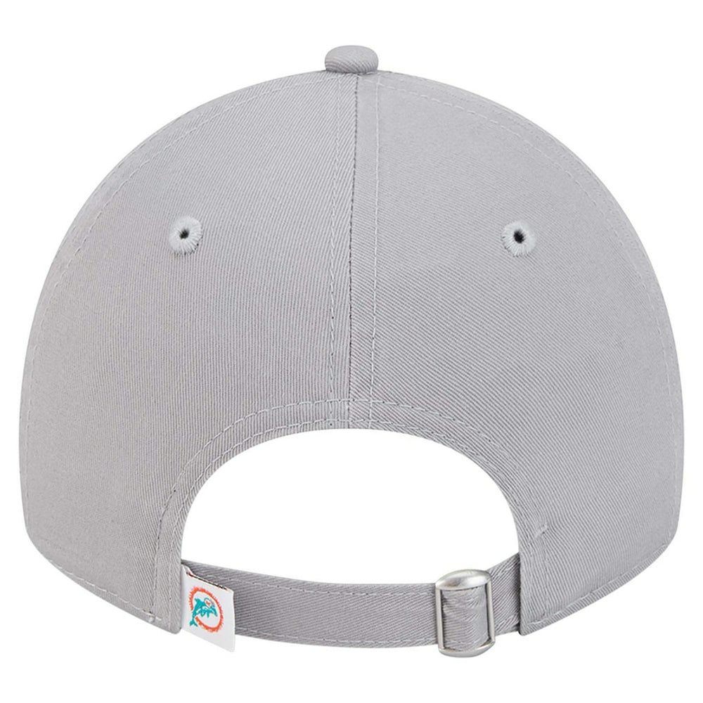 Miami Dolphins New Era Women's Throwback 9TWENTY Adjustable Hat Gray - NFL