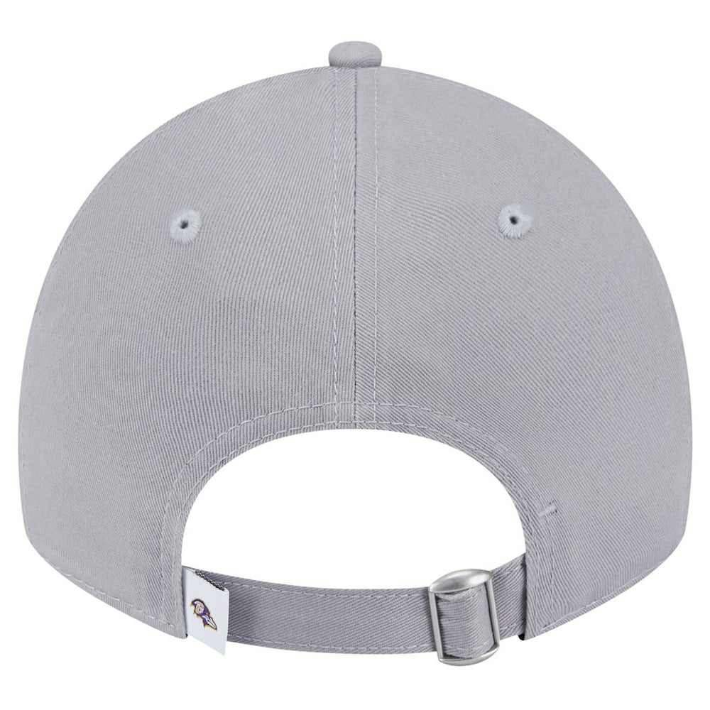 Baltimore Ravens New Era Women's Main 9TWENTY Adjustable Hat Gray - NFL
