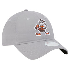Cleveland Browns New Era Women's Main 9TWENTY Adjustable Hat Gray - NFL