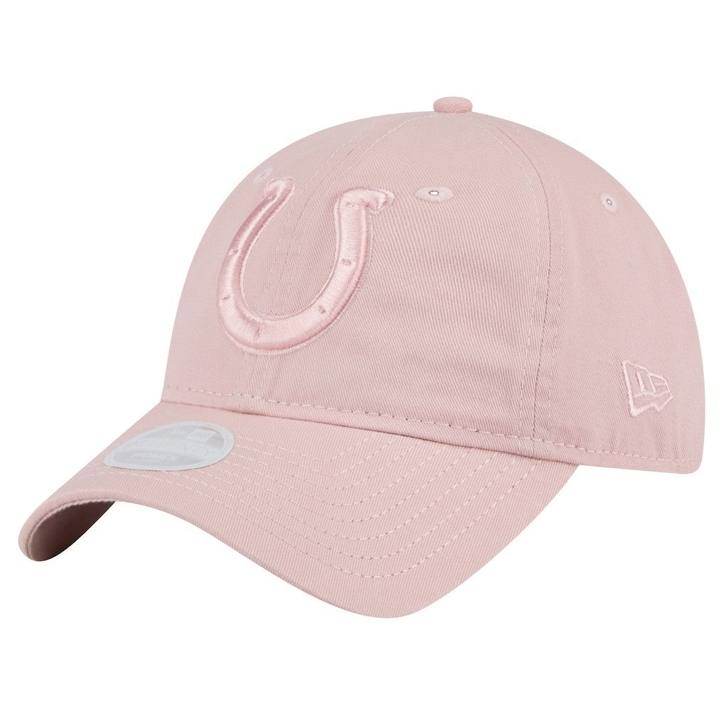 Indianapolis Colts New Era Women's Main 9TWENTY Adjustable Hat Light Pink - NFL