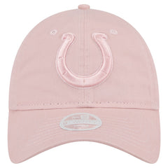 Indianapolis Colts New Era Women's Main 9TWENTY Adjustable Hat Light Pink - NFL