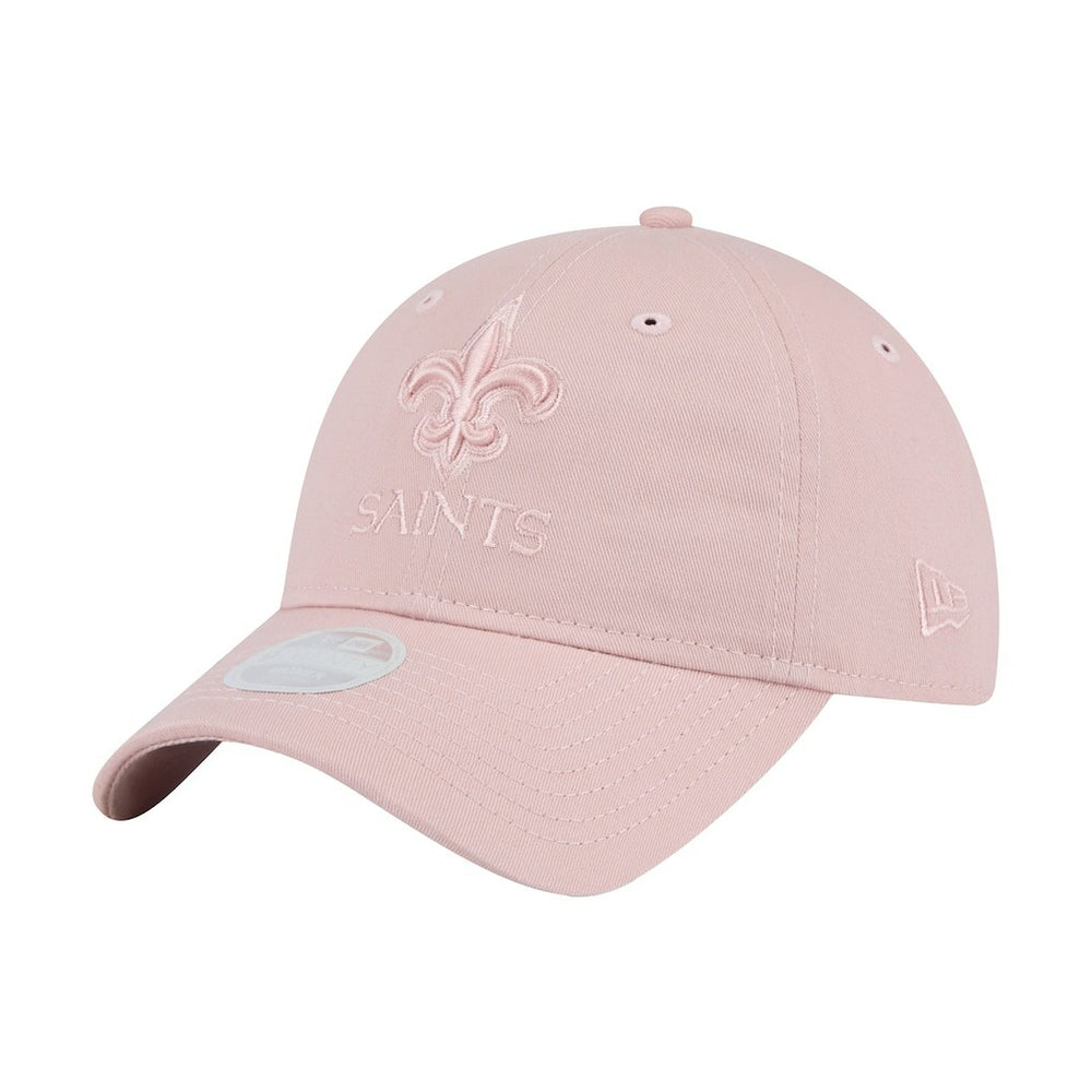 New Orleans Saints New Era Women's Main 9TWENTY Adjustable Hat Main 9TWENTY Adjustable Hat Light Pink - NFL