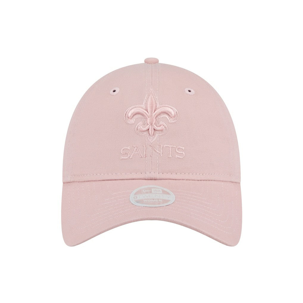 New Orleans Saints New Era Women's Main 9TWENTY Adjustable Hat Main 9TWENTY Adjustable Hat Light Pink - NFL
