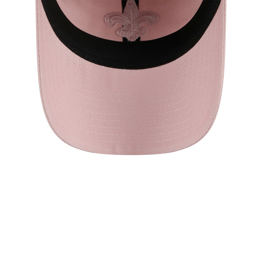 New Orleans Saints New Era Women's Main 9TWENTY Adjustable Hat Main 9TWENTY Adjustable Hat Light Pink - NFL