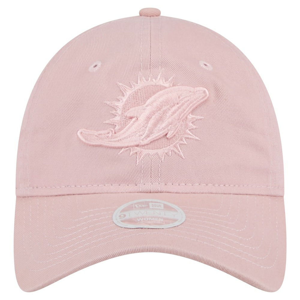 Miami Dolphins New Era Women's Main 9TWENTY Adjustable Hat Light Pink - NFL