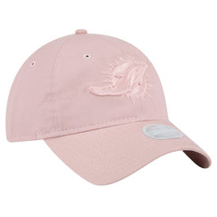 Miami Dolphins New Era Women's Main 9TWENTY Adjustable Hat Light Pink - NFL