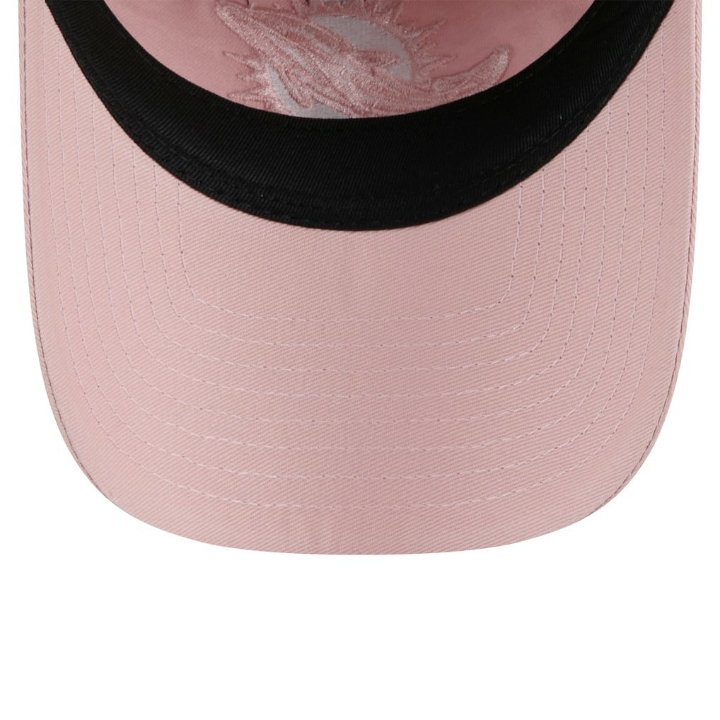 Miami Dolphins New Era Women's Main 9TWENTY Adjustable Hat Light Pink - NFL