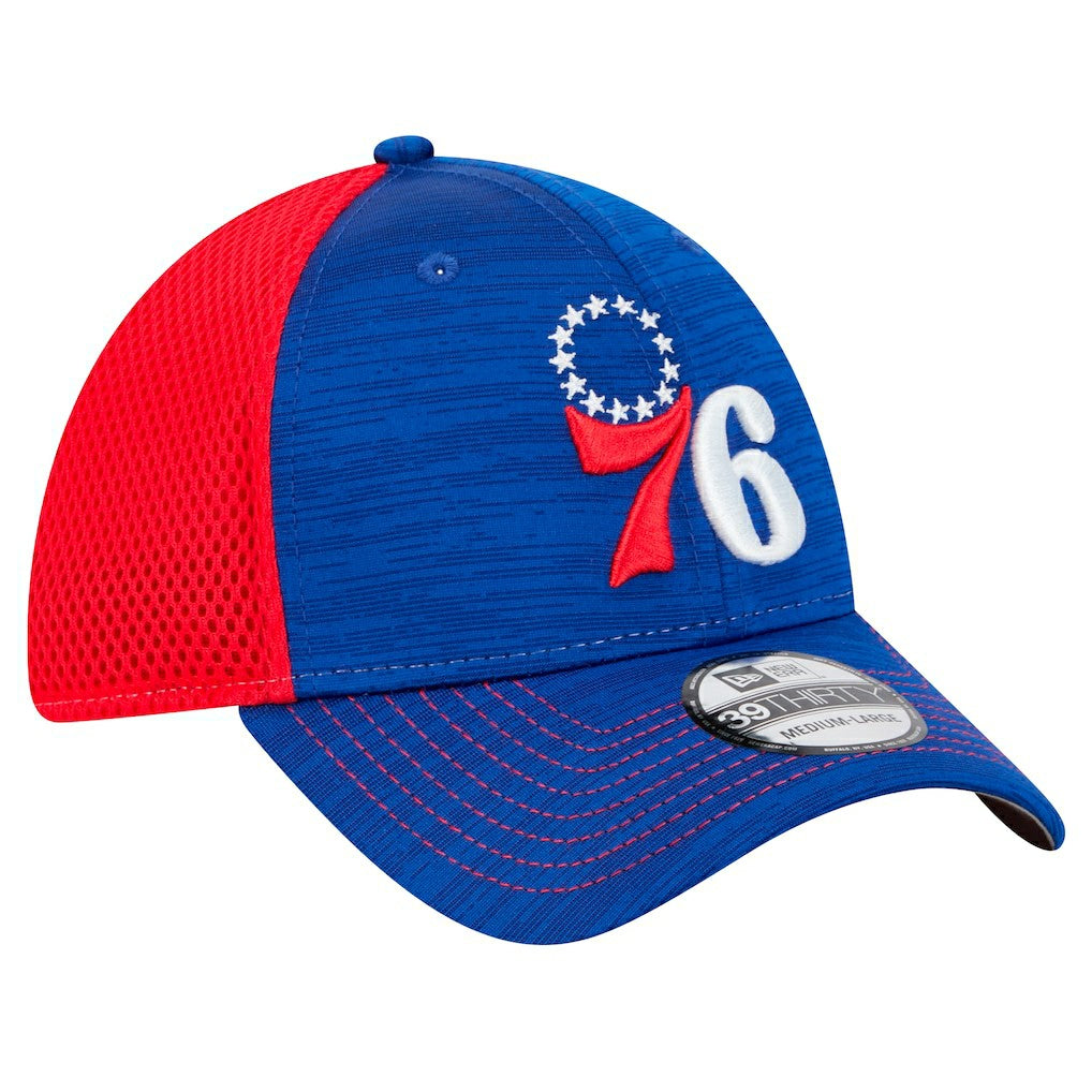 New Era - Philadelphia 76ers Active Tech Neo Flex 39THIRTY Flex Hat - Royal/Red