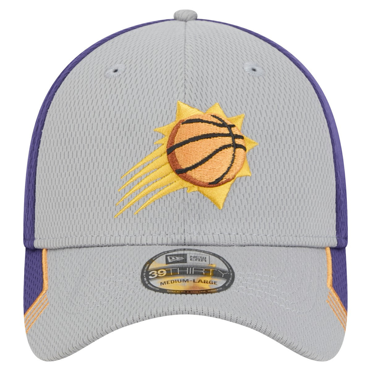 New Era - Phoenix Suns Active Trim 39THIRTY Flex Hat - Gray/Purple