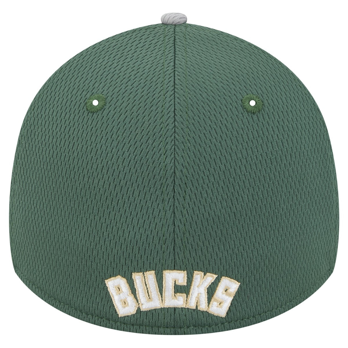 New Era - Milwaukee Bucks Active Trim 39THIRTY Flex Hat - Gray/Hunter Green