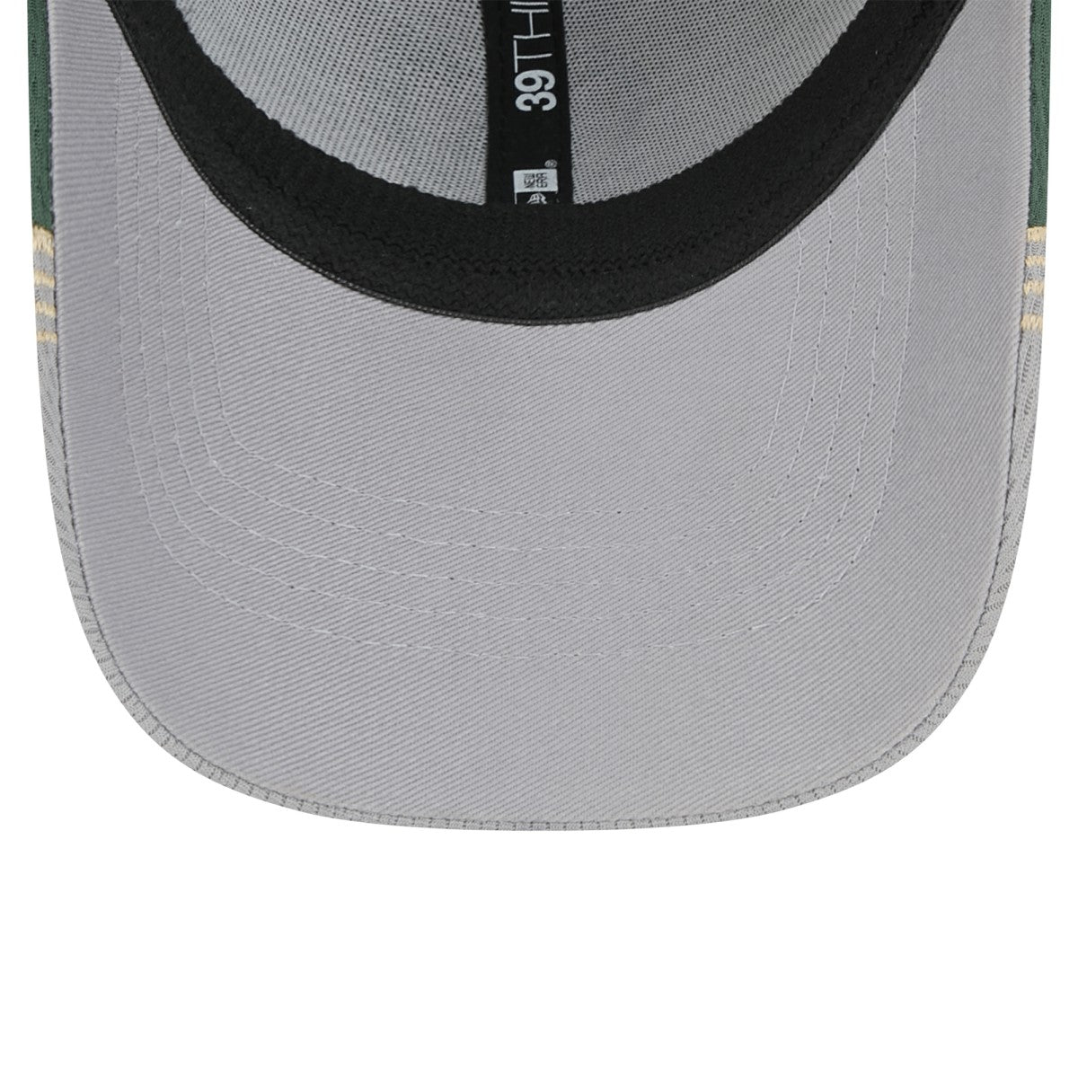 New Era - Milwaukee Bucks Active Trim 39THIRTY Flex Hat - Gray/Hunter Green