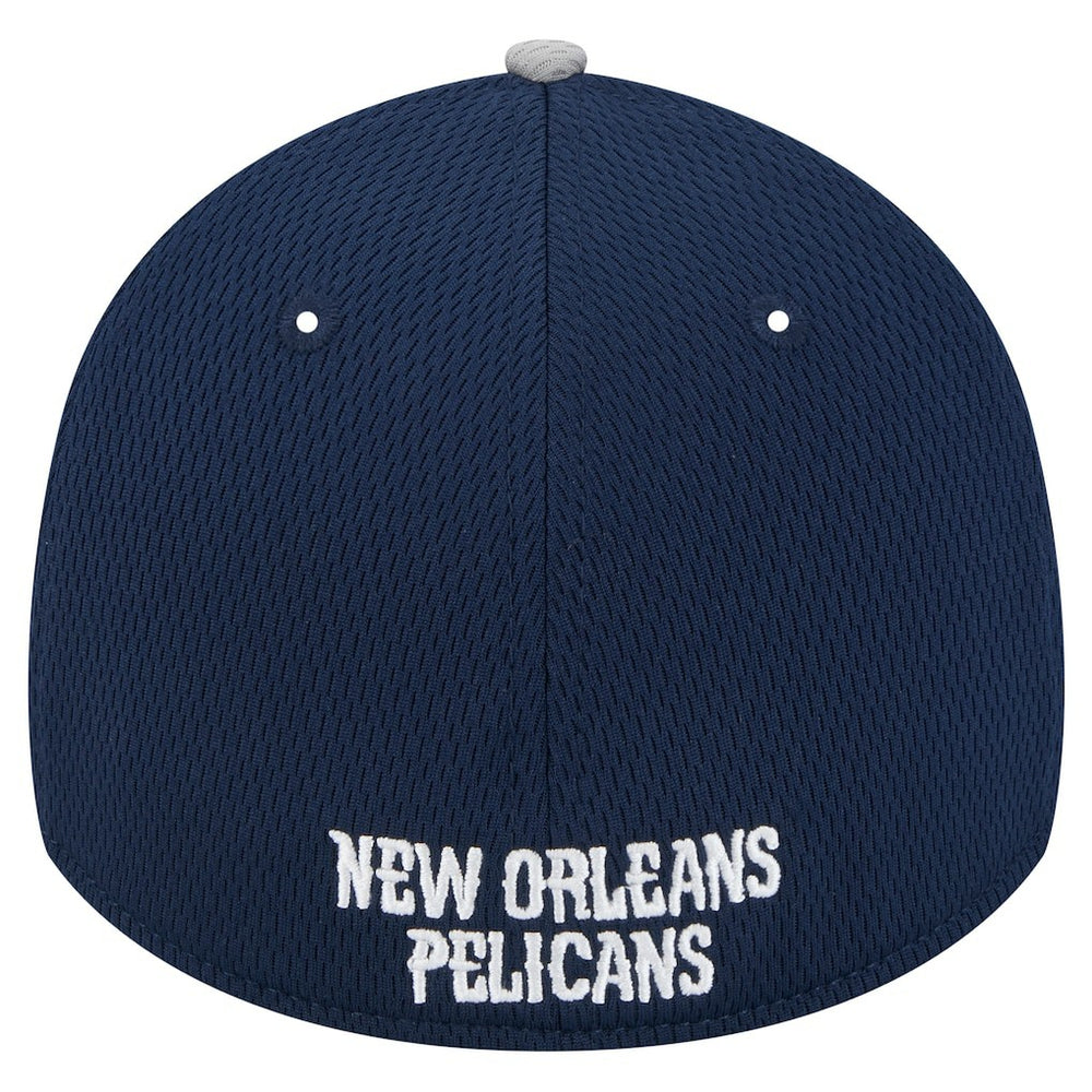 New Era - New Orleans Pelicans Active Trim 39THIRTY Flex Hat - Gray/Navy