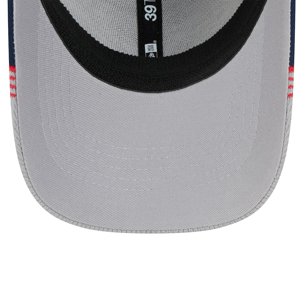 New Era - New Orleans Pelicans Active Trim 39THIRTY Flex Hat - Gray/Navy