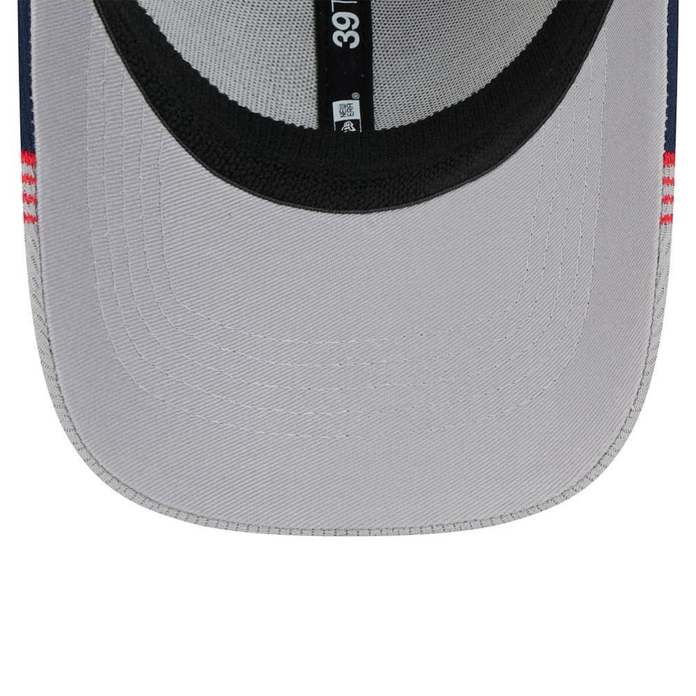 New Era - New Orleans Pelicans Active Trim 39THIRTY Flex Hat - Gray/Navy