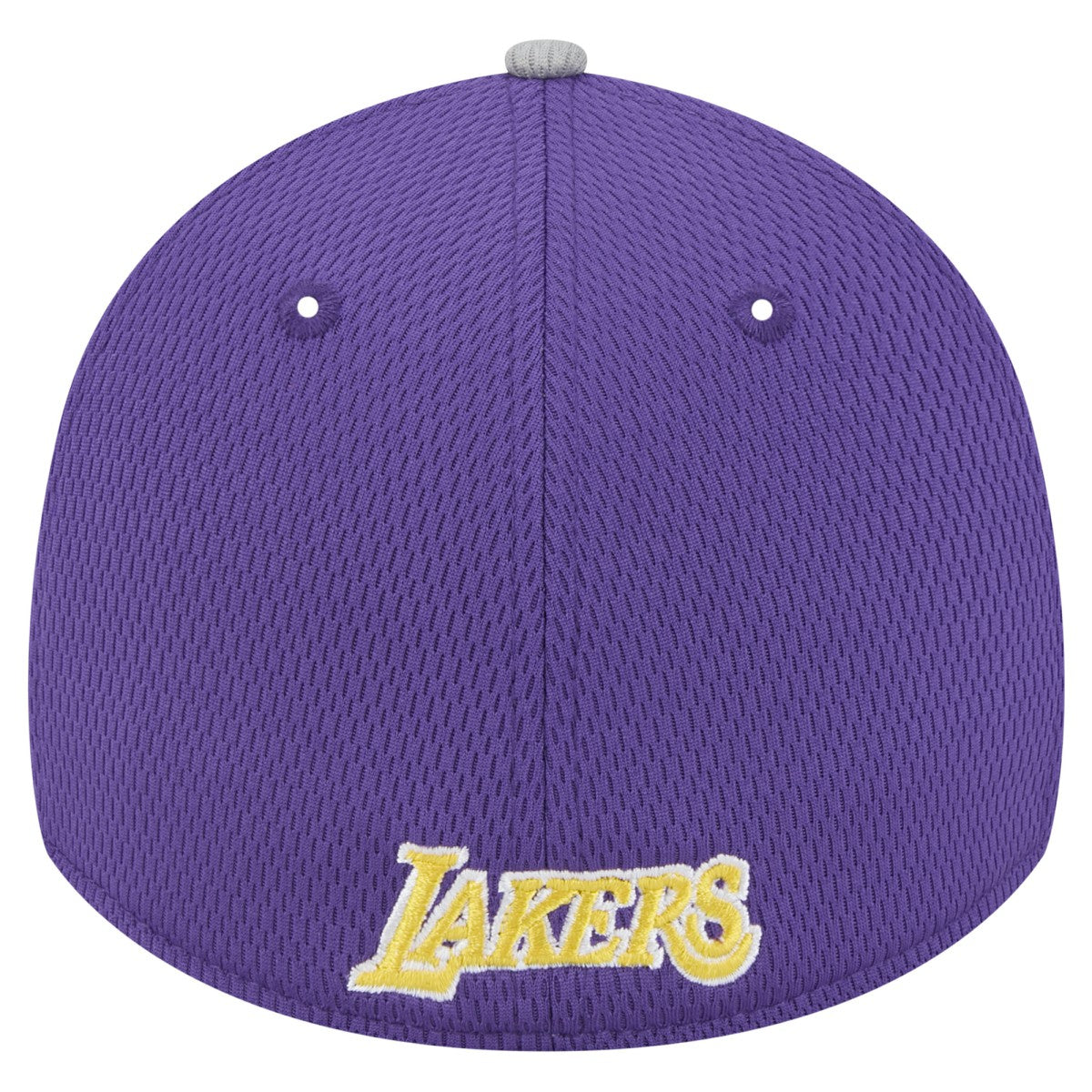 New Era - Los Angeles Lakers Active Trim 39THIRTY Flex Hat - Gray/Purple