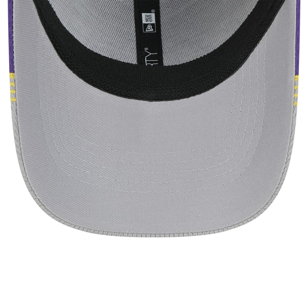 New Era - Los Angeles Lakers Active Trim 39THIRTY Flex Hat - Gray/Purple