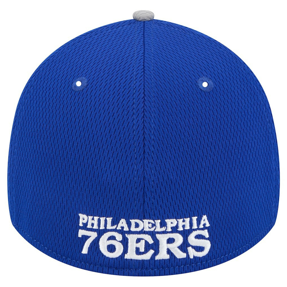 New Era - Philadelphia 76ers Active Trim 39THIRTY Flex Hat - Gray/Royal
