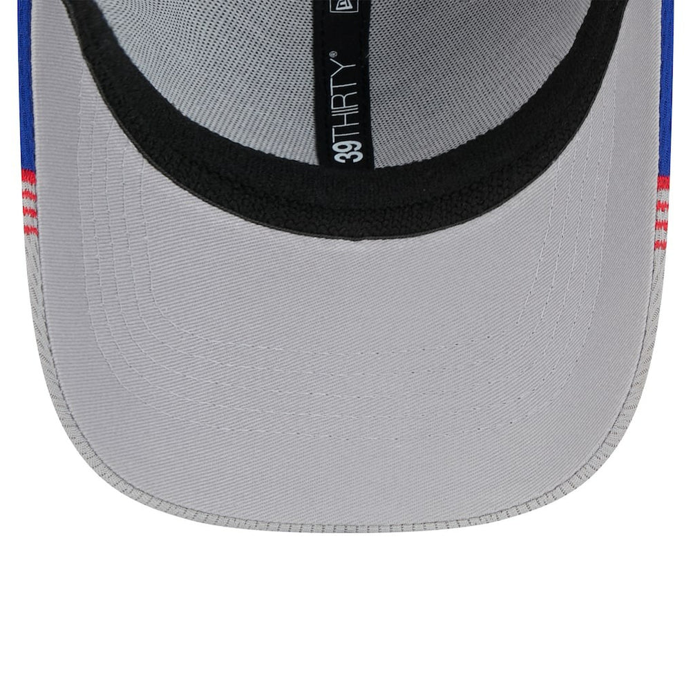 New Era - Philadelphia 76ers Active Trim 39THIRTY Flex Hat - Gray/Royal