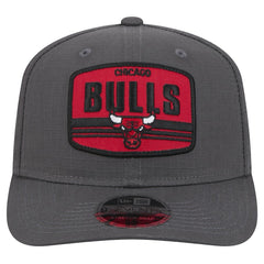 New Era - Chicago Bulls Team Elevated Patch 9SEVENTY Adjustable Hat - Graphite