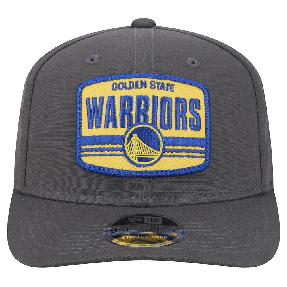 New Era - Golden State Warriors Team Elevated Patch 9SEVENTY Adjustable Hat - Graphite