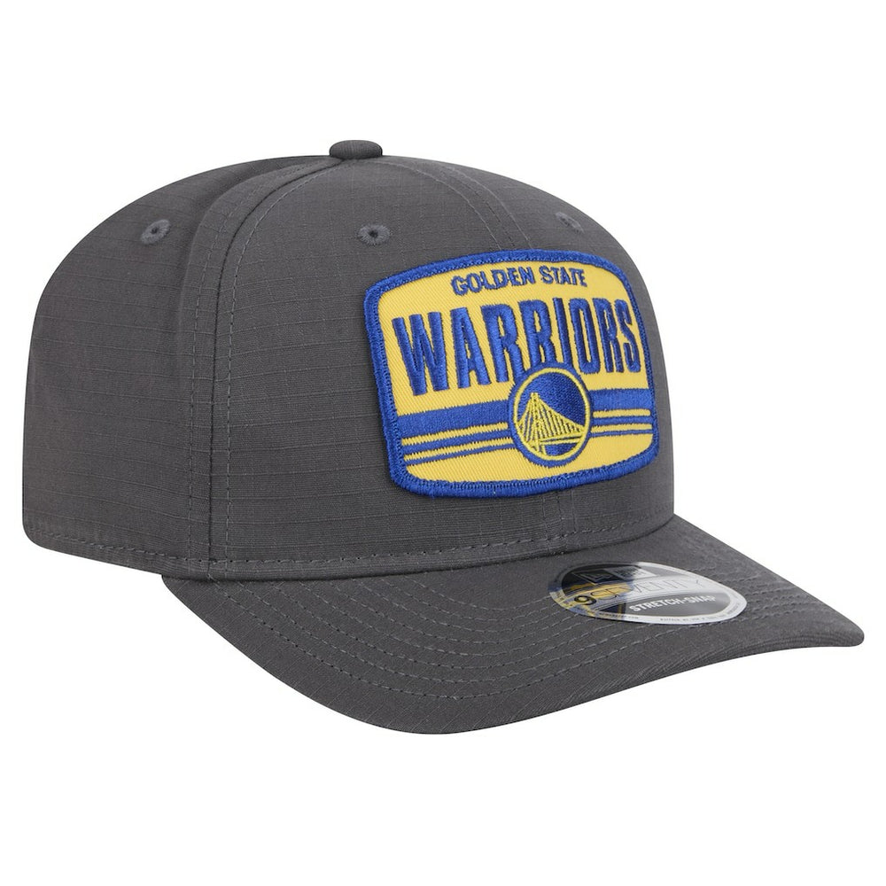 New Era - Golden State Warriors Team Elevated Patch 9SEVENTY Adjustable Hat - Graphite