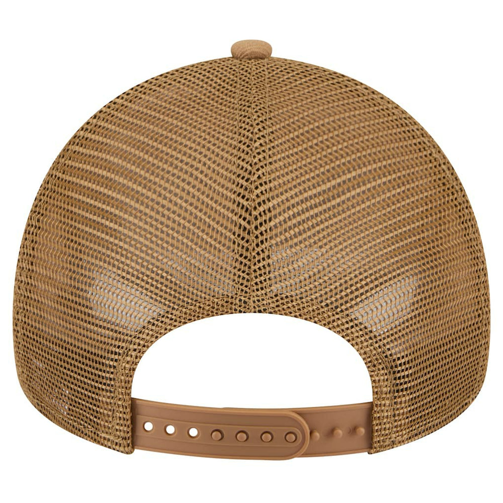 New Era - Philadelphia 76ers 9FORTY A-Frame Trucker Adjustable Hat - Tan