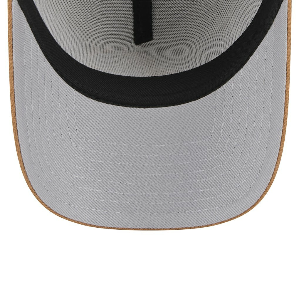 New Era - Philadelphia 76ers 9FORTY A-Frame Trucker Adjustable Hat - Tan
