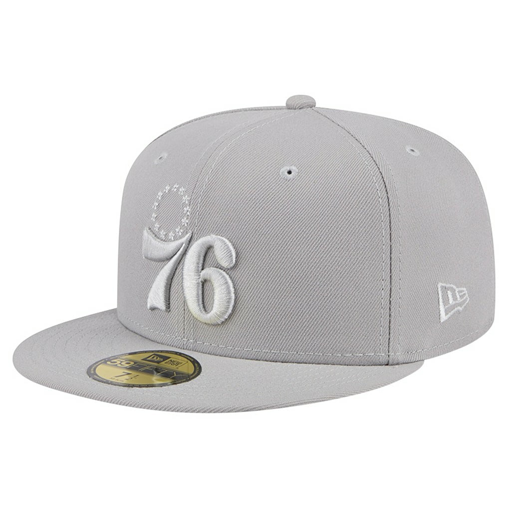 New Era - Philadelphia 76ers Color Pack 59FIFTY Fitted Hat - Gray