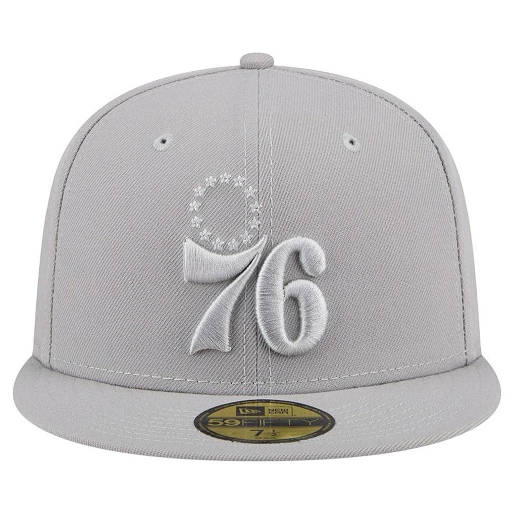 New Era - Philadelphia 76ers Color Pack 59FIFTY Fitted Hat - Gray