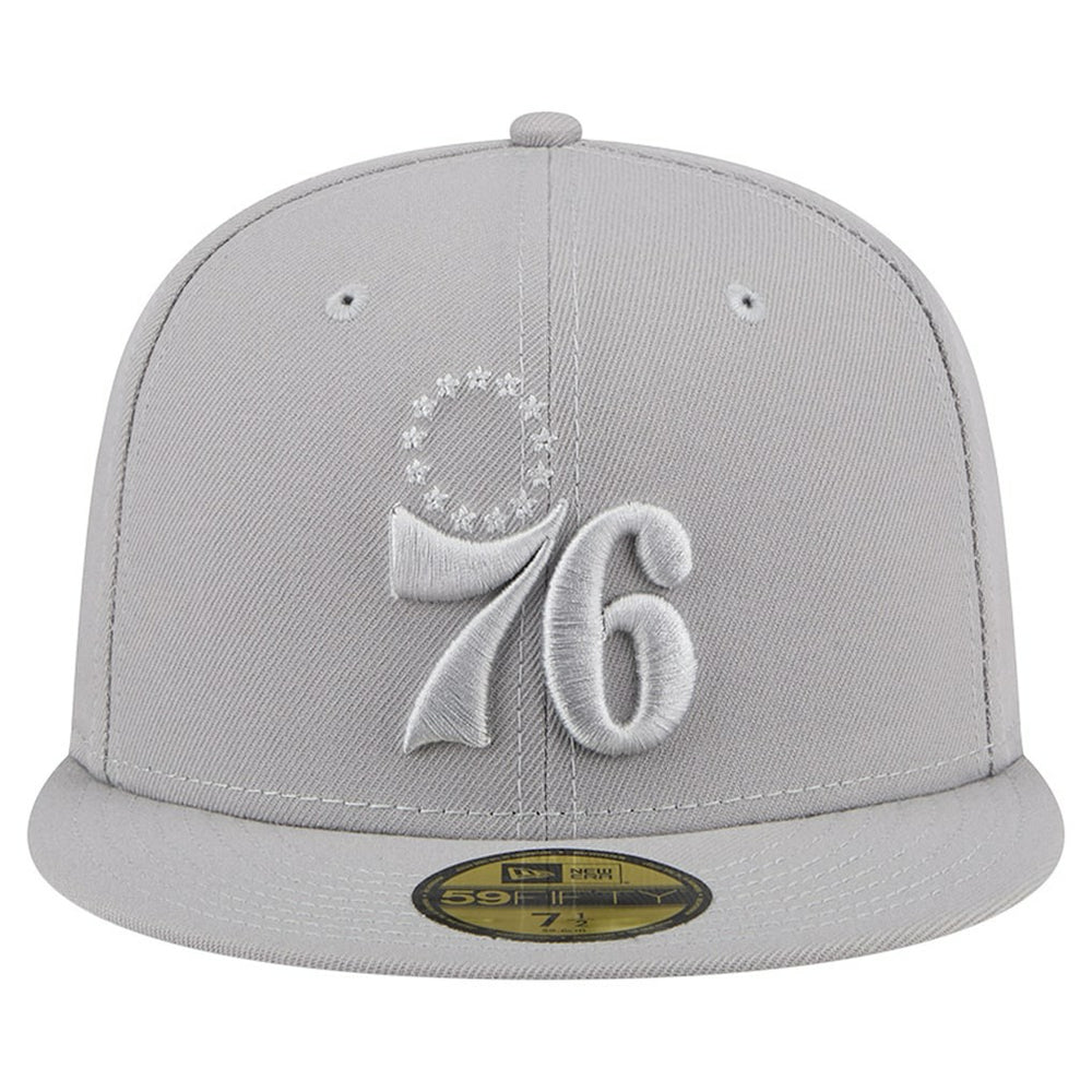 New Era - Philadelphia 76ers Color Pack 59FIFTY Fitted Hat - Gray